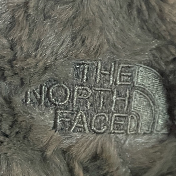 The North Face xlg girls size 18 Black and Gray Camouflage Ski Jacket reversible - Picture 9 of 16